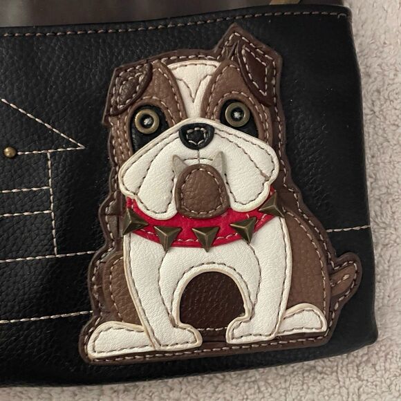 Chala Mini Crossbody Dog Themed Convertible Straps Handbag Purse Dog Mom - Picture 4 of 12